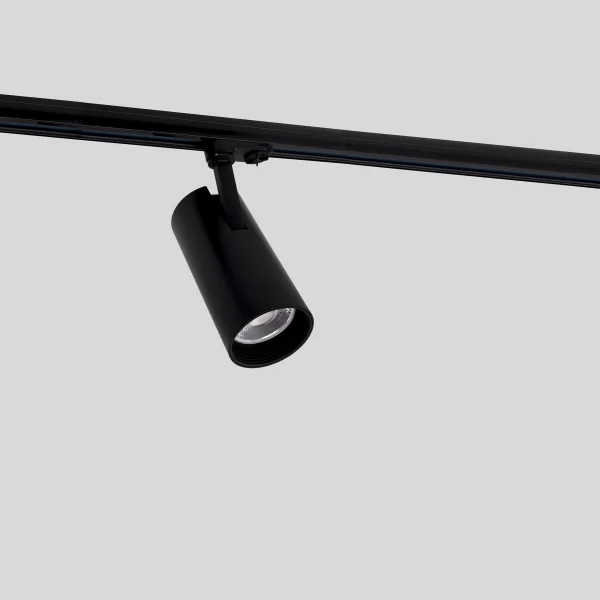 Nova Luce Track - Système de rail triphasé - Ø 9,3 x 27 cm - 30W LED inclus - noir - lumière blanche