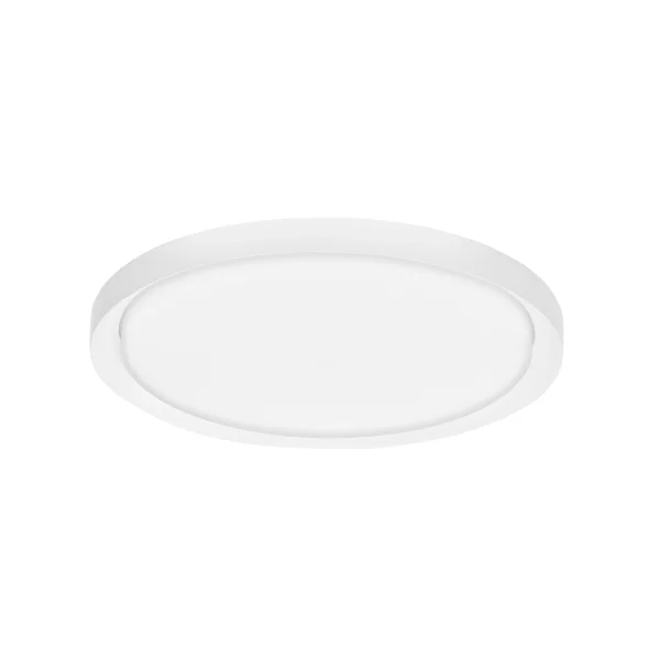 Nova Luce Troy - plafonnier - Ø 46 x 7,5 cm - 40W LED dimmable inclus - blanc mat