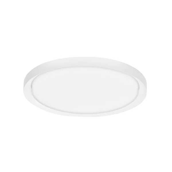 Nova Luce Troy - plafonnier - Ø 56 x 7,5 cm - 50W LED dimmable inclus - blanc mat