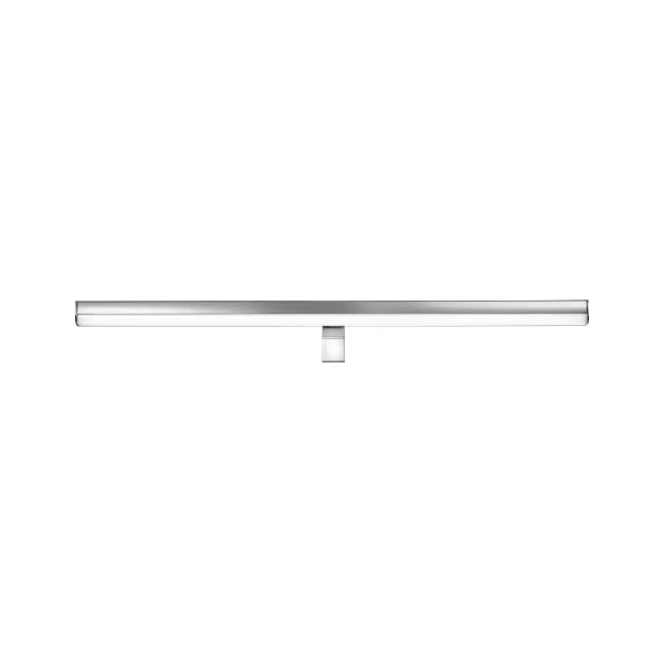 Nova Luce Vanese - miroir lumineux - 63 x 6,5 x 6,5 cm - 18W LED inclus - IP44 - chrome