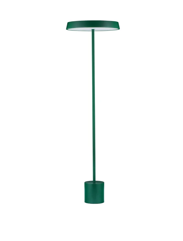 Nova Luce Vetro - lampadaire - Ø 40 x 136 cm - 33W  LED inclus - vert mat