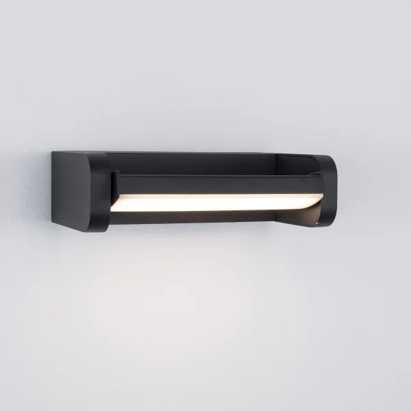 Nova Luce Volver - applique d'extérieur - 20 x 11 x 6 cm - 6W LED inclus - IP54 - noir