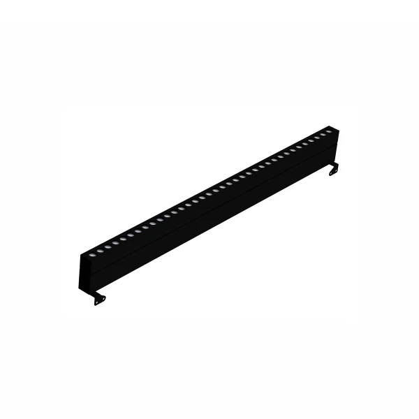 Nova Luce Wall Washer - 100 x 6,5 x 12 cm - 36W LED inclus - IP67 - noir