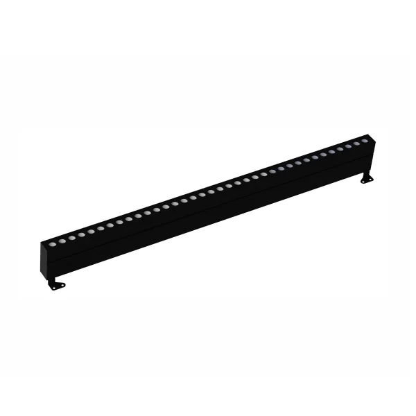 Nova Luce Wall Washer - 100 x 6,5 x 12 cm - 48W LED inclus - IP67 - noir