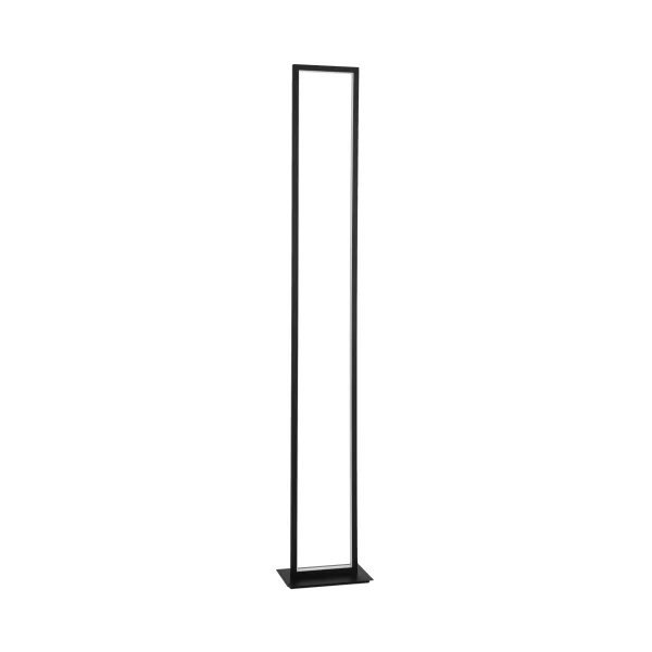 Nova Luce Wenna - lampadaire - 26 x 16 x 153 cm - 36W LED inclus - noir mat