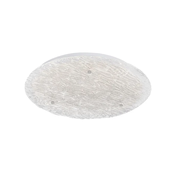 Nova Luce Wing - plafonnier - Ø 53 x 9 cm - 40W LED inclus - blanc