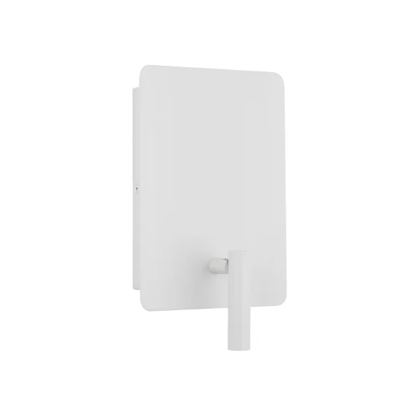 Nova Luce Zen - applique murale avec interrupteur et chargeur USB - 14 x 7,5 x 20 cm - 5W + 3W LED inclus - blanc sable