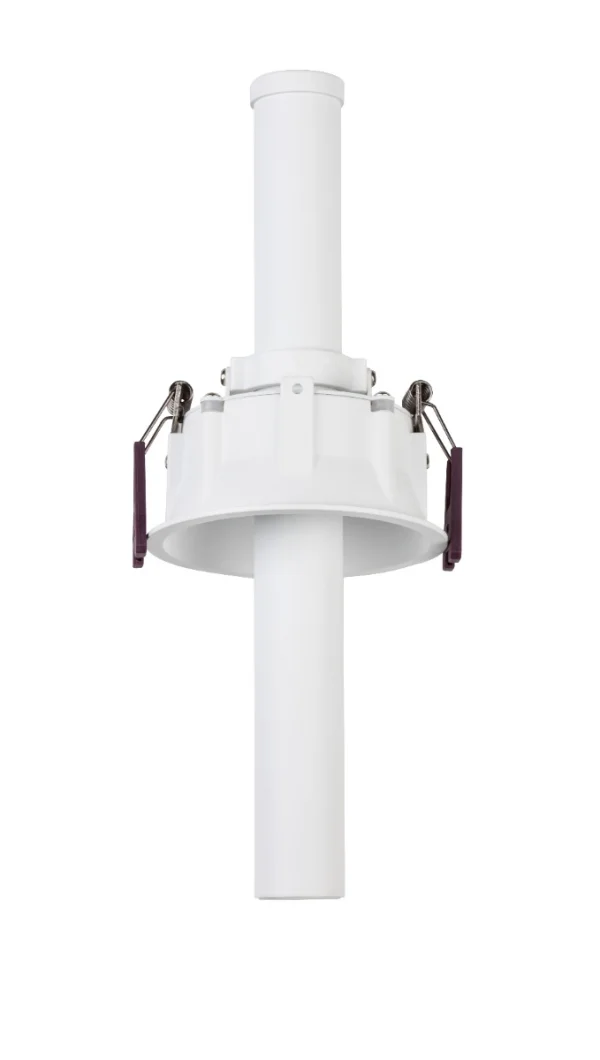 Nova Luce Zetan - spot encastrable - Ø 80 mm, Ø 75 mm dimension d’encastrement - LED dimmable 9W incluse - blanc