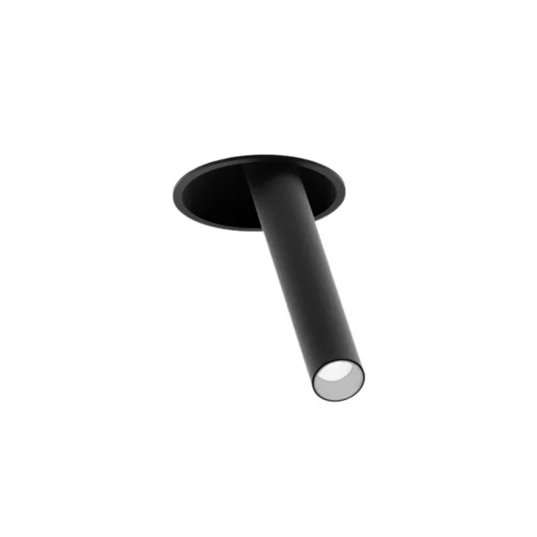 Nova Luce Zetan - spot - Ø 2,6 x 25 cm - 9W LED inclus - noir