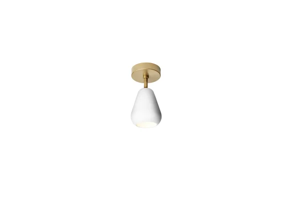 Nuura - Anoli Spot Surface Applique Murale/Plafonnier Nordic Gold/White