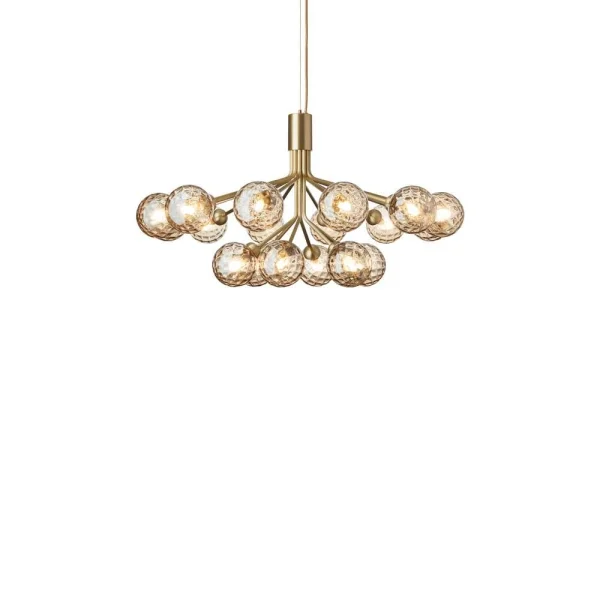 Nuura - Apiales 18 Chandelier Brushed Brass/Optic Gold