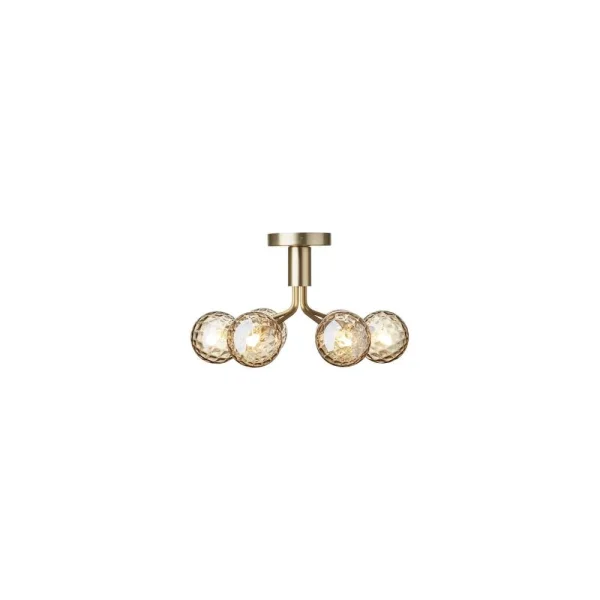 Nuura - Apiales 6 Plafonnier Brushed Brass/Optic Gold