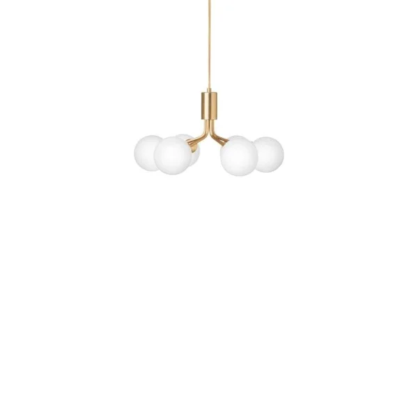 Nuura - Apiales 6 Suspension Brushed Brass/Opal