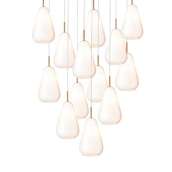 Nuura Aps - Anoli 13 Lustre Or Nordique/Opale Nuura