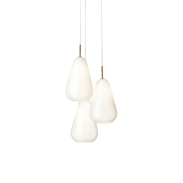 Nuura Aps - Anoli 3 Lustre Or Nordique/Opale Nuura