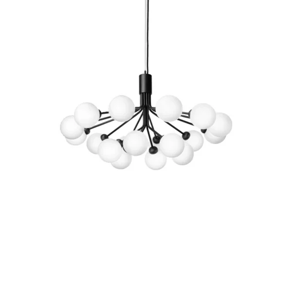 Nuura Aps - Apiales 18 Lustre Satin Noir/Blanc Opale Nuura