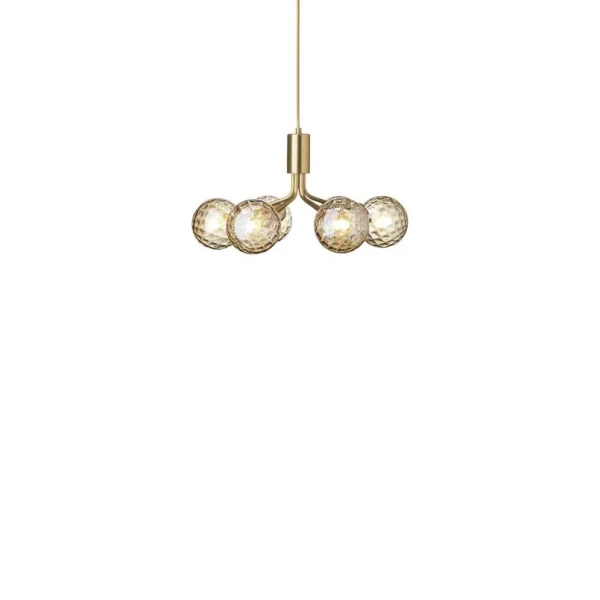 Nuura Aps - Apiales 6 Pendel Brushed Brass/Optic Gold Nuura