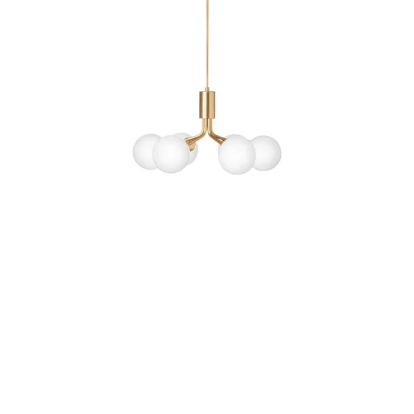Nuura Aps - Apiales 6 Suspension Brushed Brass/Opal Nuura