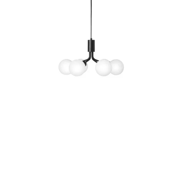 Nuura Aps - Apiales 6 Suspension Satin Black/Opal Nuura