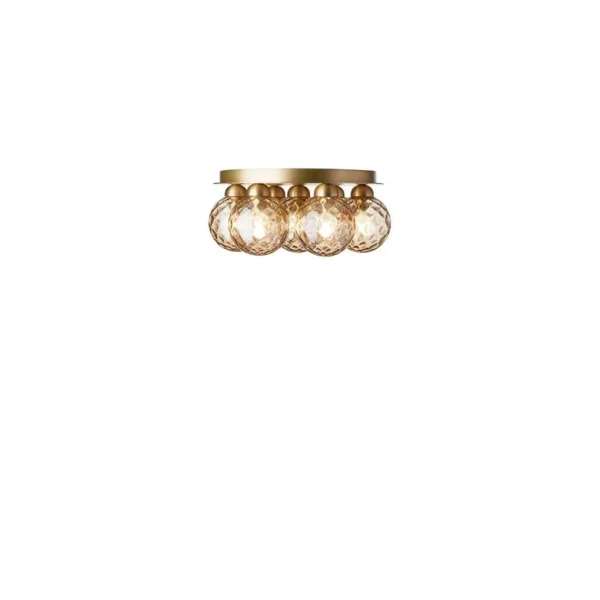 Nuura Aps - Apiales 7 Plafonnier Brushed Brass/Optic Gold Nuura