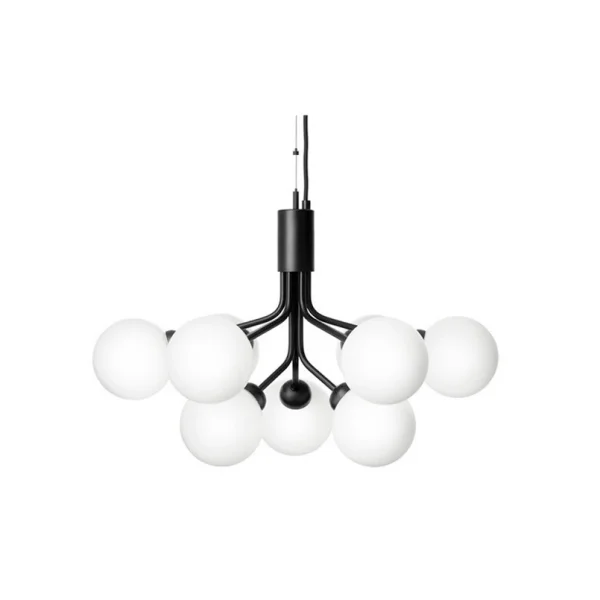Nuura Aps - Apiales 9 Lustre Satin Noir/Blanc Opale Nuura
