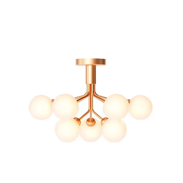 Nuura Aps - Apiales 9 Plafonnier Brushed Brass Nuura