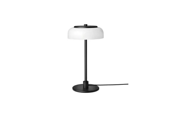 Nuura Aps - lampe de table LED Blossi, hauteur 31 cm, noir/opale Nuura
