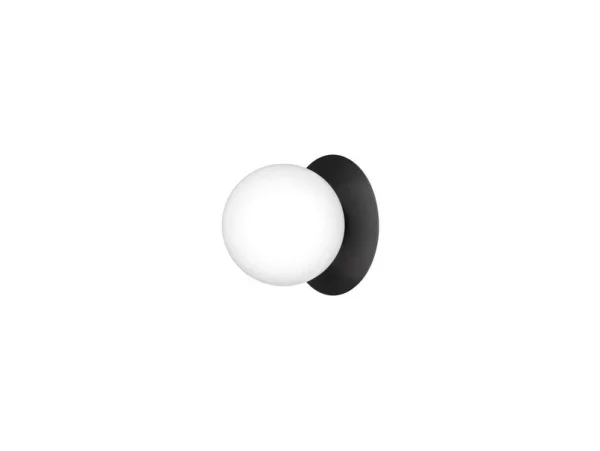 Nuura Aps - Liila 1 Applique Murale d'Extérieur Black/Opal Nuura