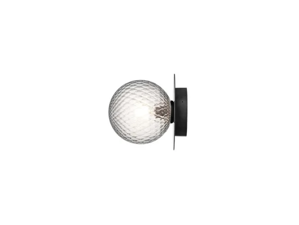 Nuura Aps - Liila 1 Applique Murale d'Extérieur Black/Optic Clear Nuura