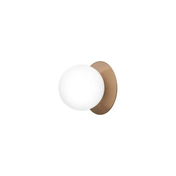 Nuura Aps - Liila 1 Applique Murale/Plafonnier IP44 Medium Dark Bronze/Opal Nuura