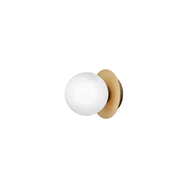 Nuura Aps - Liila 1 Applique Murale/Plafonnier IP44 Small Nordic Gold/Opal Nuura