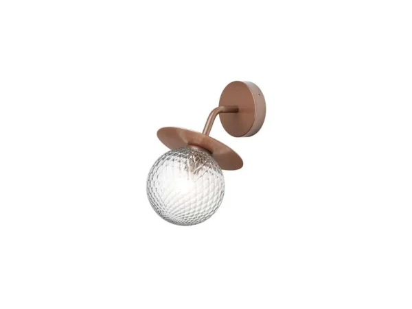 Nuura Aps - Liila Applique Murale d'Extérieur Dark Bronze/Optic Clear Nuura
