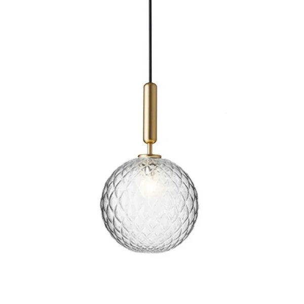 Nuura Aps - Miira 1 Suspension Large Brass/Optic Clear Nuura
