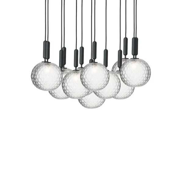 Nuura Aps - Miira 13 Lustre Large Rock Grey/Optic Clear Nuura