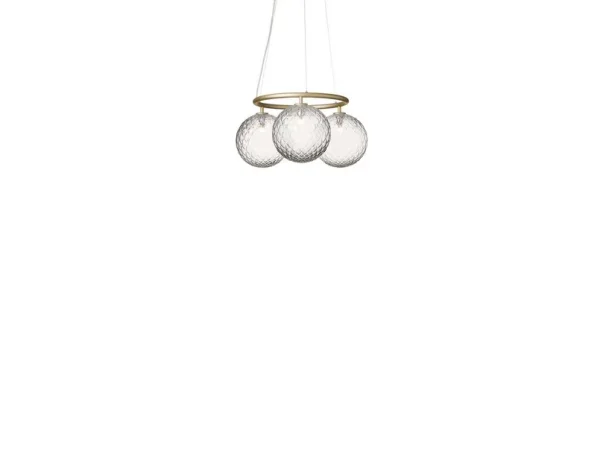 Nuura Aps - Miira 3 Circular Lustre Brass/Optic Clear Nuura