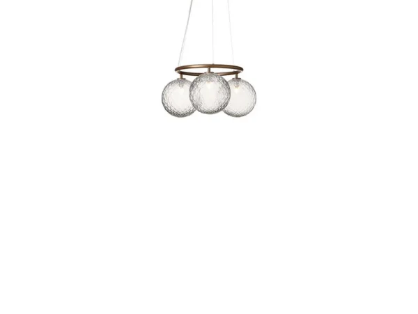 Nuura Aps - Miira 3 Circular Lustre Dark Bronze/Optic Clear Nuura