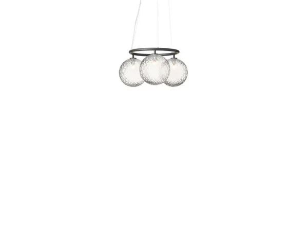 Nuura Aps - Miira 3 Circular Lustre Rock Grey/Optic Clear Nuura
