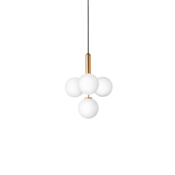 Nuura Aps - Miira 4 Lustre Laiton/Blanc Opale Nuura
