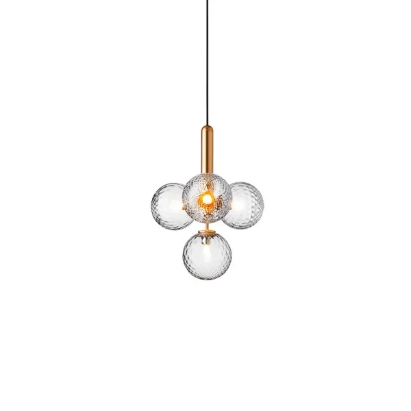 Nuura Aps - Miira 4 Lustre Laiton/Clair Optique Nuura