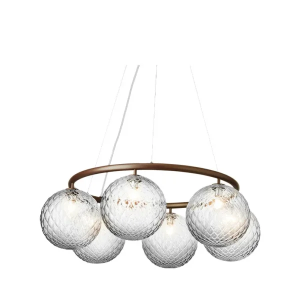 Nuura Aps - Miira 6 Circular Lustre Dark Bronze/Optic Clear Nuura
