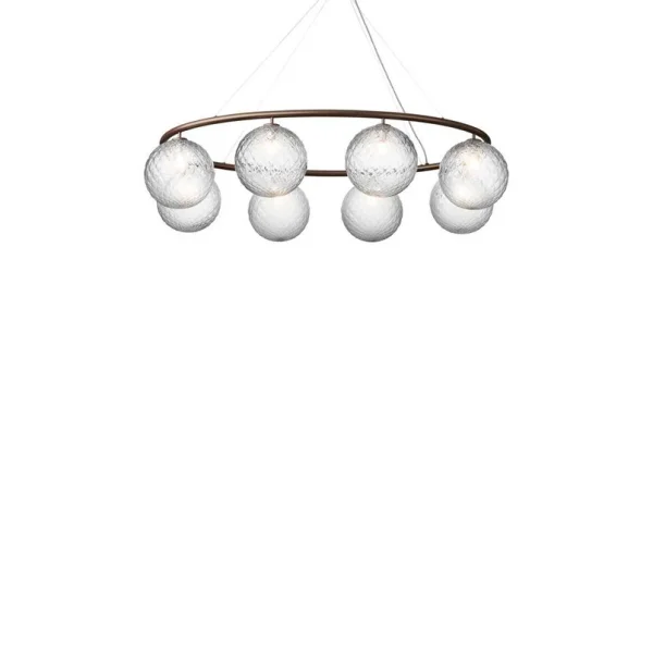 Nuura Aps - Miira 8 Oval Lustre Dark Bronze/Optic Clear Nuura