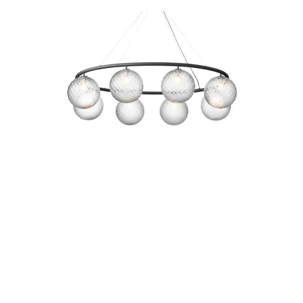 Nuura Aps - Miira 8 Oval Lustre Rock Grey/Optic Clear Nuura