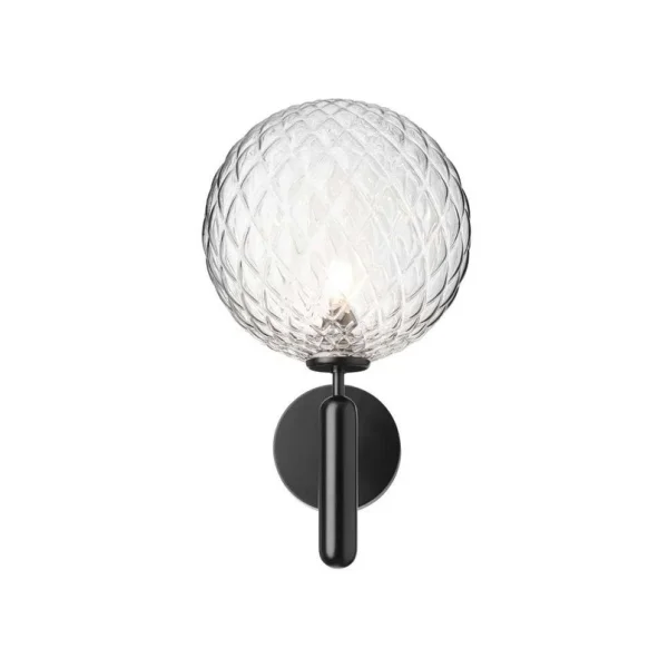 Nuura Aps - Miira Applique Murale d'Extérieur Black/Optic Clear Nuura