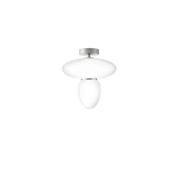 Nuura Aps - Rizzatto 42 Plafonnier Satin Silver/Opal Nuura