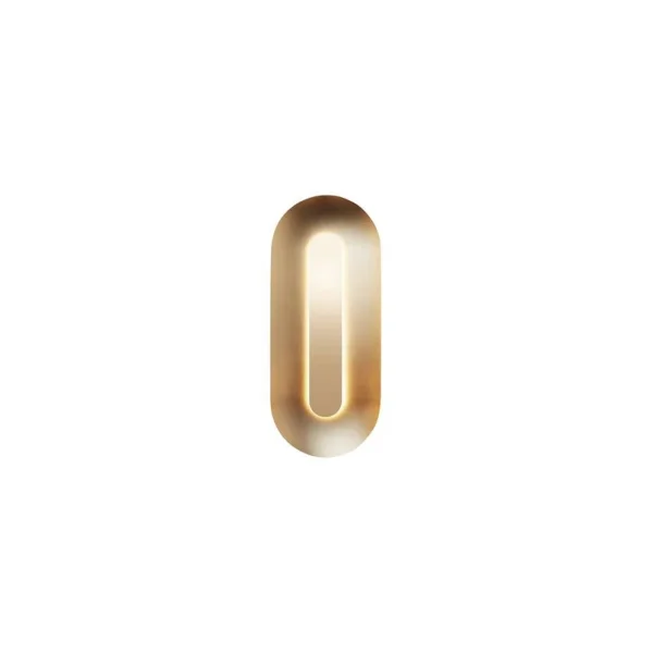 Nuura Aps - Sasi Large Applique Murale/Plafonnier Brass Nuura