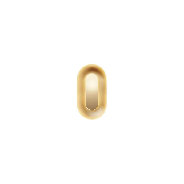 Nuura Aps - Sasi Small Applique Murale/Plafonnier Brass Nuura