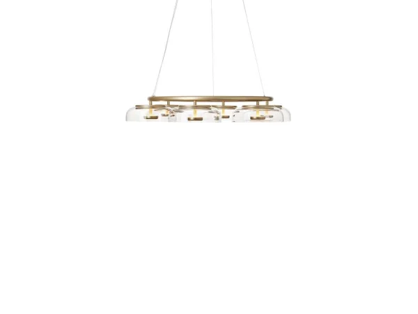 Nuura - Blossi 6 Lustre Nordic Gold/Clear