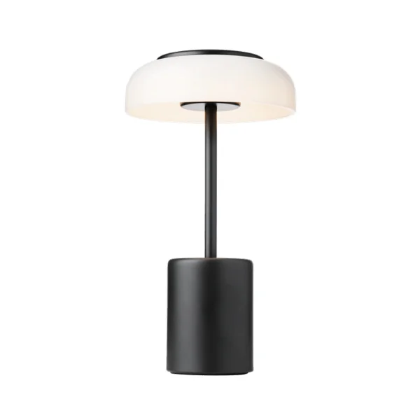 Nuura - Blossi Portable Lampe de Table Mini Black/Opal