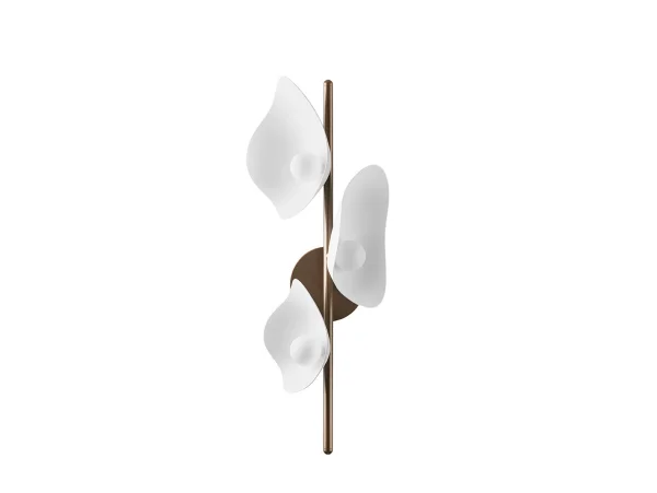 Nuura - Florii 3 Applique Murale Dark Bronze/White