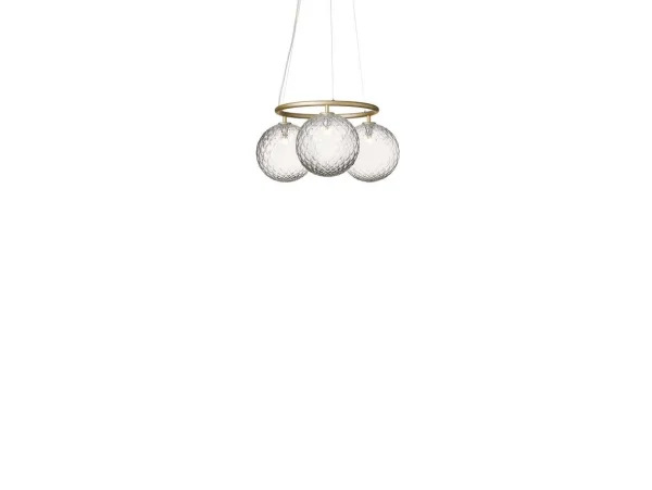 Nuura - Miira 3 Circular Lustre Brass/Optic Clear